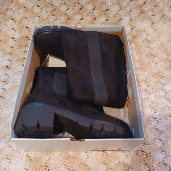 New SO Yazminn Black Knee-High Boots Size 9.5 - Picture 8 of 8